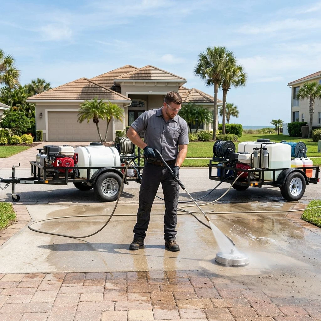 Pressure Washing Services in Crescent Beach, FL