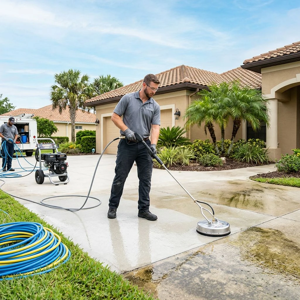 Concrete Cleaning in Palm Coast, FL