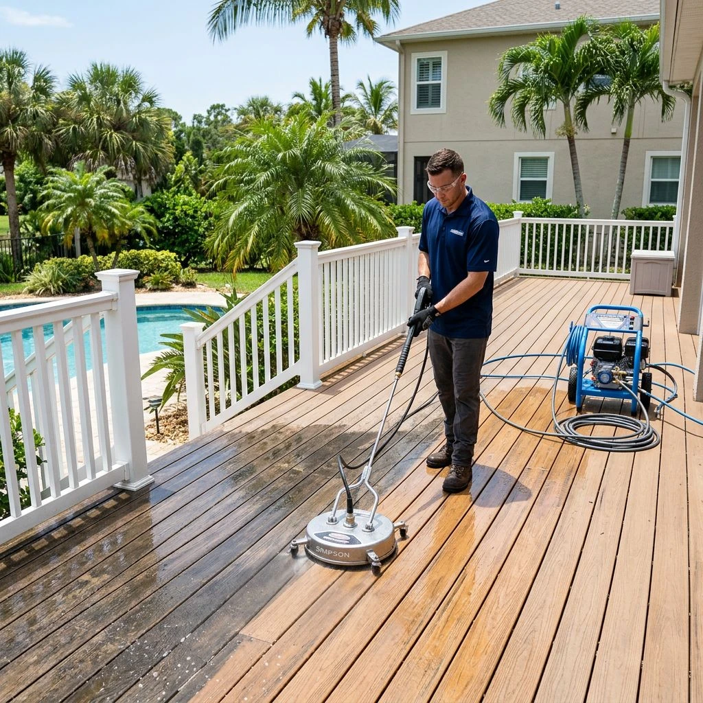 Deck Cleaning in Palm Coast, FL