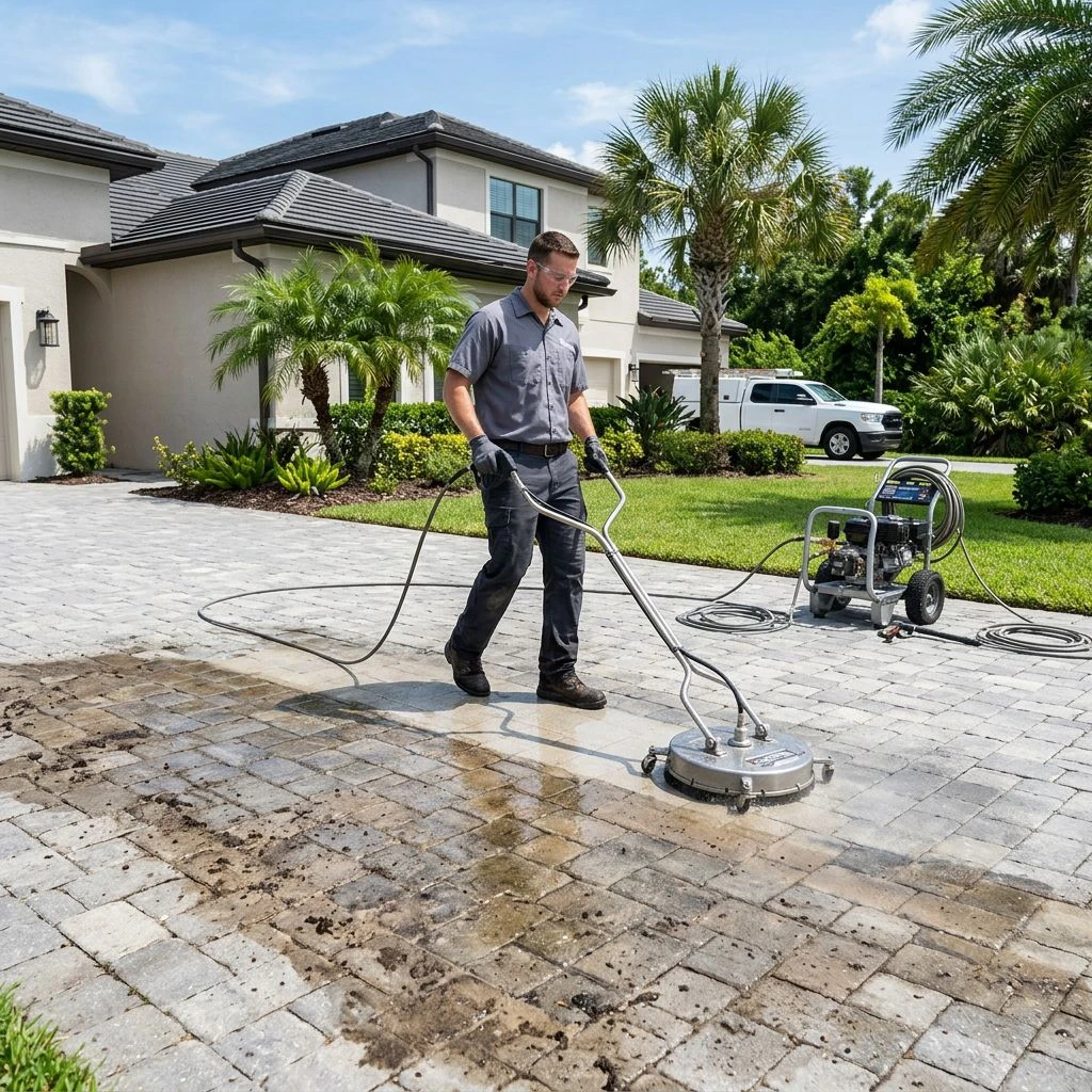 Driveway Cleaning in Palm Coast, FL