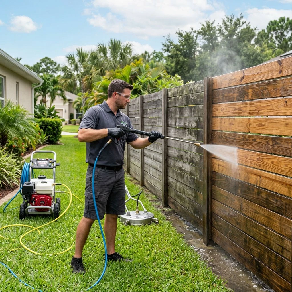 Fence Cleaning Services in Palm Coast, FL
