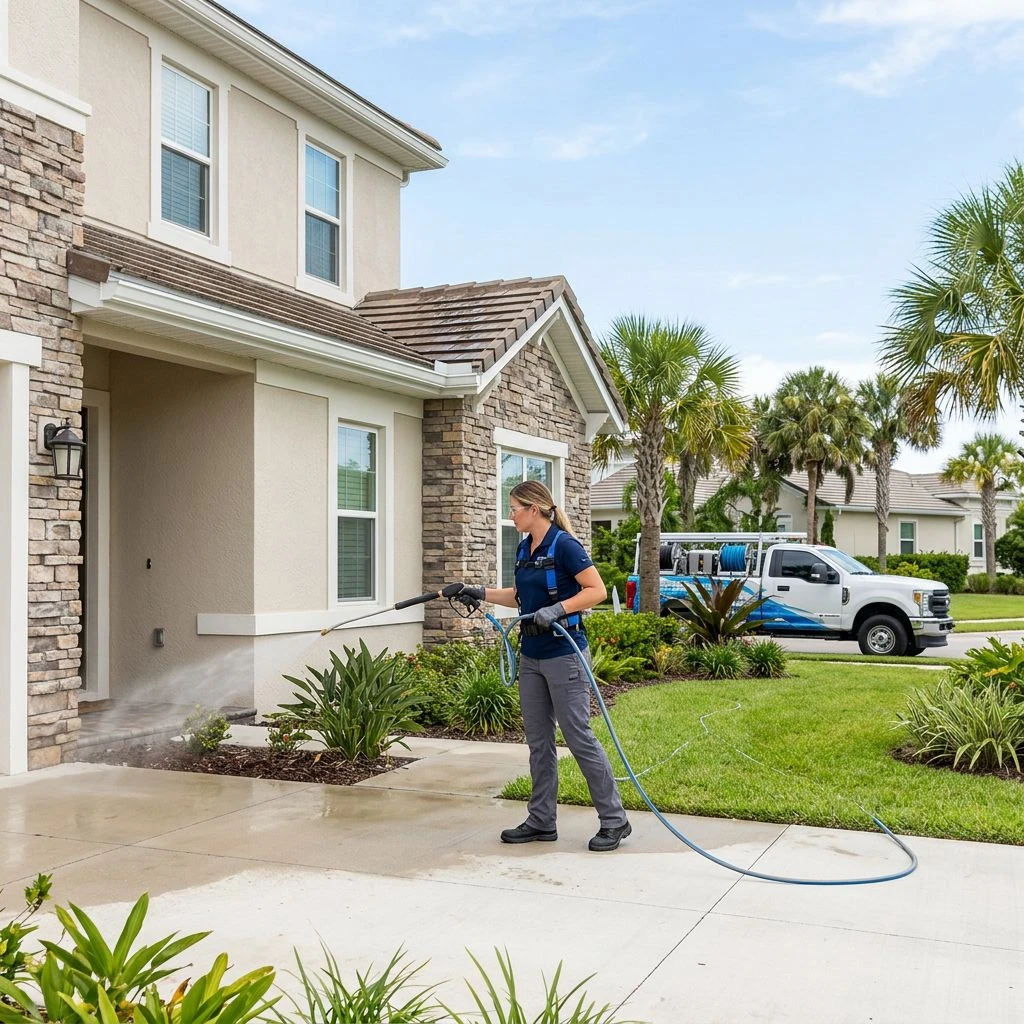 House Washing in Palm Coast, FL