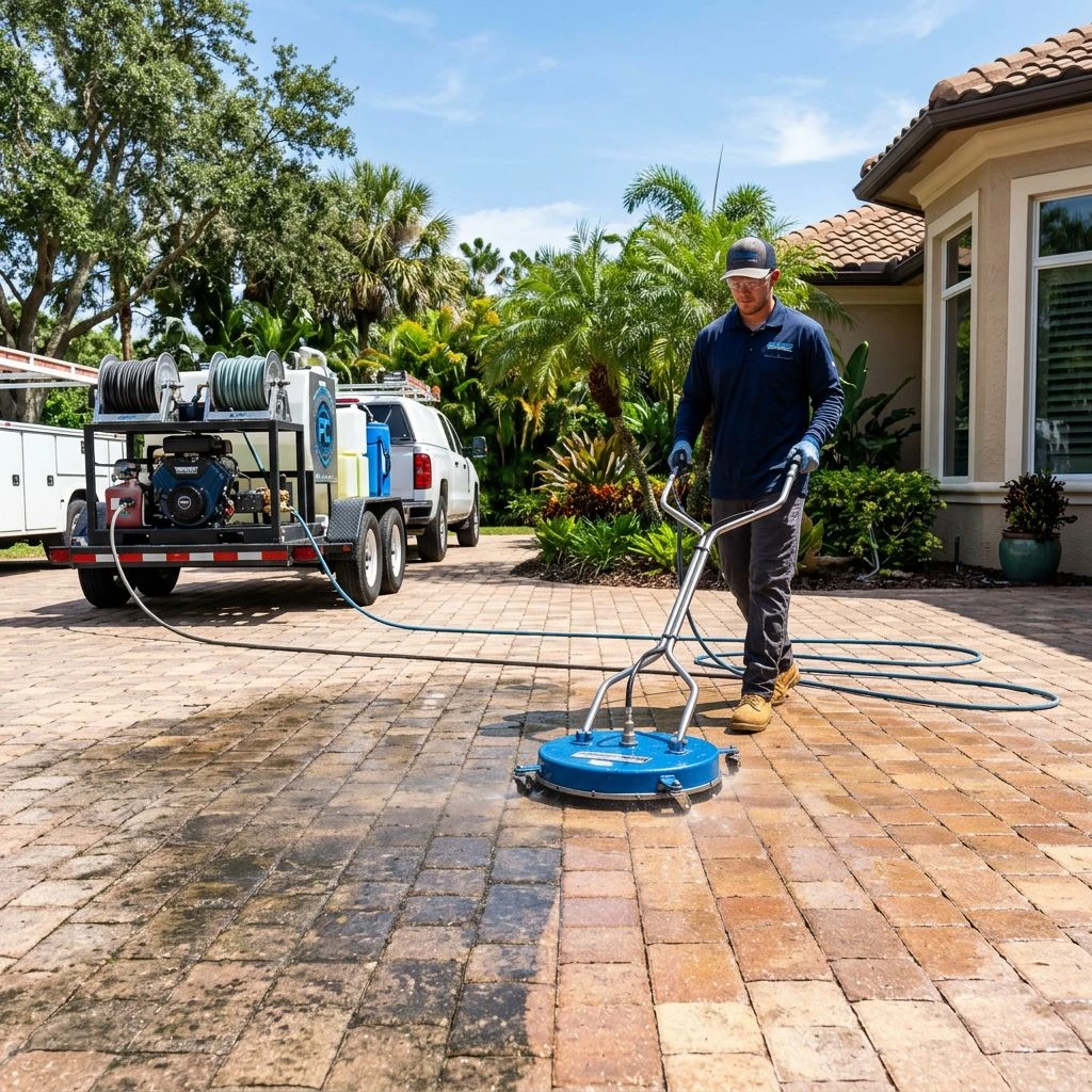 Paver Cleaning in Palm Coast, FL