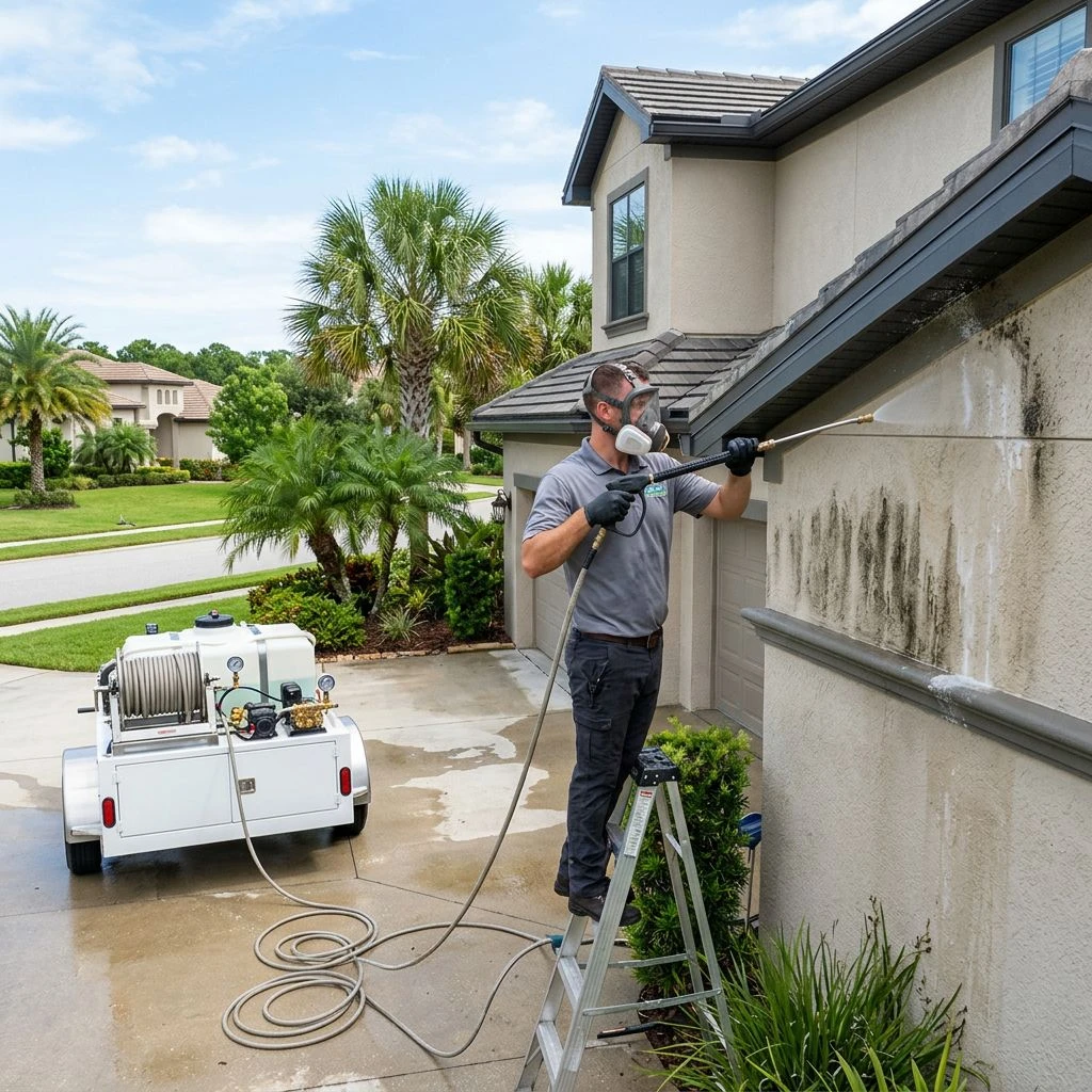 Soft Washing Services in Palm Coast, FL